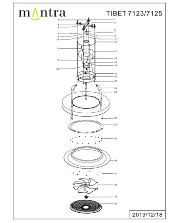 ***OFER/DES*** TIBET * VENTILADOR PLATA 35W PLAFON LED 70W CON MANDO Y APP